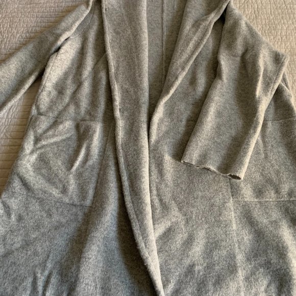 NWOT Vince Clean Edge Cardigan Grey Sweater Coat, size XXL - Picture 5 of 10